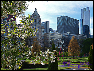 Park an den Buckingham Fountain