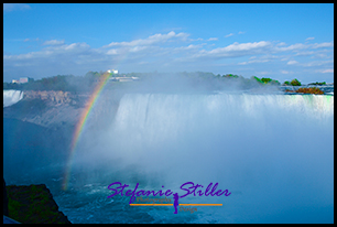 Fälle mit Regenbogen