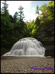 Wasserfall im Robert H. Treman State Park