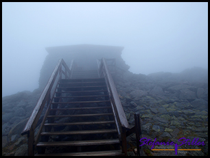 Nebel auf dem Mt. Washington