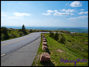 Straße zum Cadillac Mountain