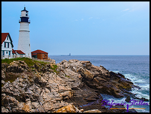 Portland Head Lights - Old and new