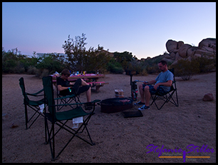 Barbecue am Campground