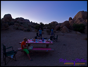 Barbecue am Campground