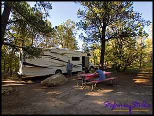 Campsite Grand Canyon