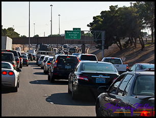 Stau auf der Interstate