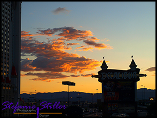 Sonnuntergang Las Vegas