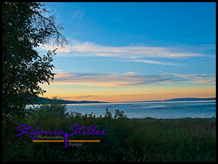 Sonnenuntergang am Bear Lake