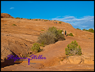 Aufstieg zum Delicate Arch