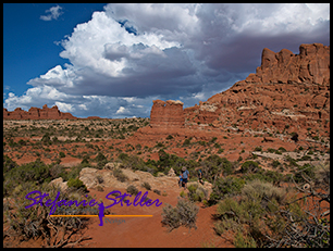 Trail zum Tower Arch