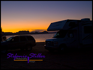 Sunset am Lake Powell