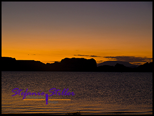 Sunset am Lake Powell