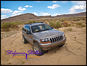 Offroad Strecke zu den Whaweap Hoodoos