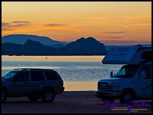 Sunrise am Lake Powell