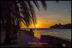 Sunset in Willemstad