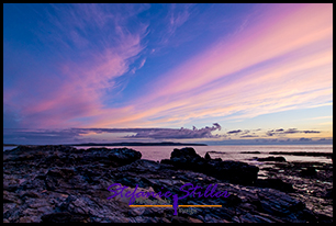 Sunset am Godrevy Point