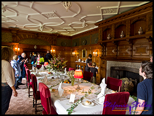 Esszimmer in Lanhydrock