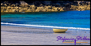 Boot am Strand