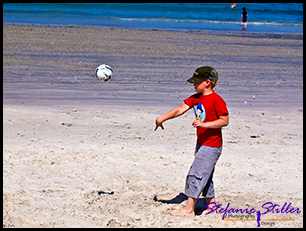Spiel und Spass am Strand