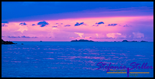 Sonnenuntergang auf St. Agnes