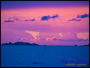 Sonnenuntergang auf St. Agnes