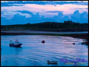 Sonnenuntergang auf St. Agnes