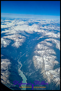 Kanada aus den Wolken