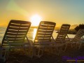 Sunset am Strand