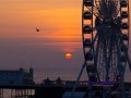 Sunset mit Riesenrad