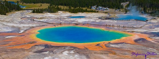 Farbenspiel des Grand Prismatic Spring