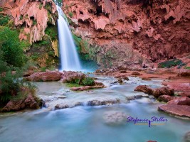 Havasu Falls mit Wasserbecken