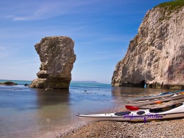 Kleiner Arch am Strand