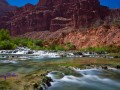 Kaskaden der Navajo Falls