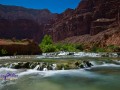 Kaskaden der Navajo Falls