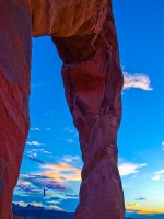 Delicate Arch von unten