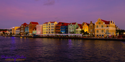 Willemstad at blue hour