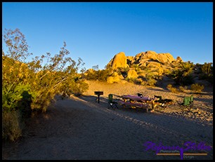 Sonnenaufgang am Campground