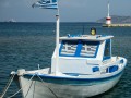 Postkartenodylle - kleines griechisches Boot