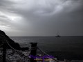 Boot am Horizont