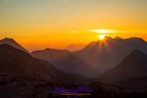 Sunset im Steinernen Meer