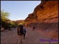 Im Canyon ist noch Schatten