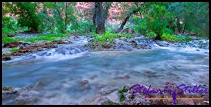 Havasu Creek - wunderbares blau-leuchtendes Wasser