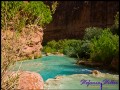 Abfluss der Havasu Falls