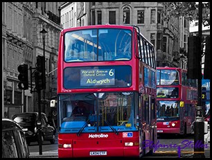 Bus in London Bus in London