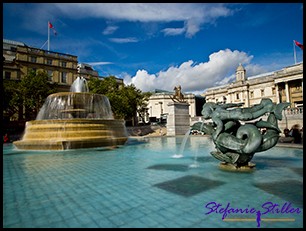 Brunnen am Trafalgar Square