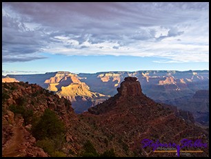 Abstieg über South Kaibab Trail Abstieg über South Kaibab Trail