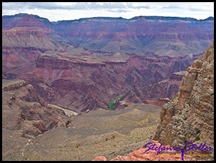 Abstieg über South Kaibab Trail Abstieg über South Kaibab Trail