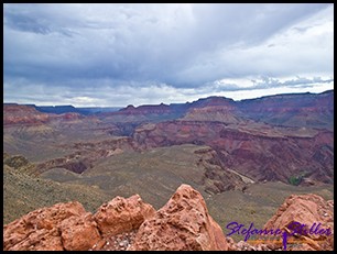 Abstieg über South Kaibab Trail Abstieg über South Kaibab Trail
