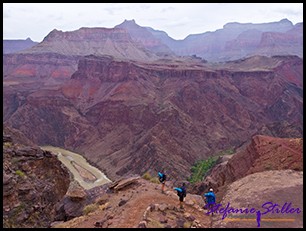 Abstieg über South Kaibab Trail