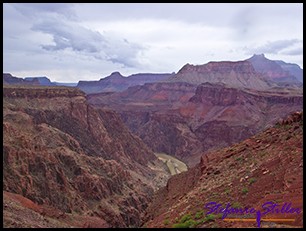 Abstieg über South Kaibab Trail Abstieg über South Kaibab Trail